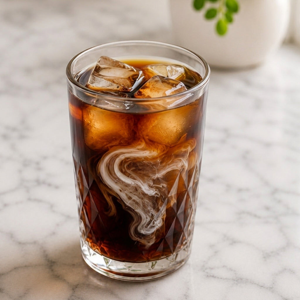 Hot & Iced Coffee with Sipcraft Rich Demerara Syrup
